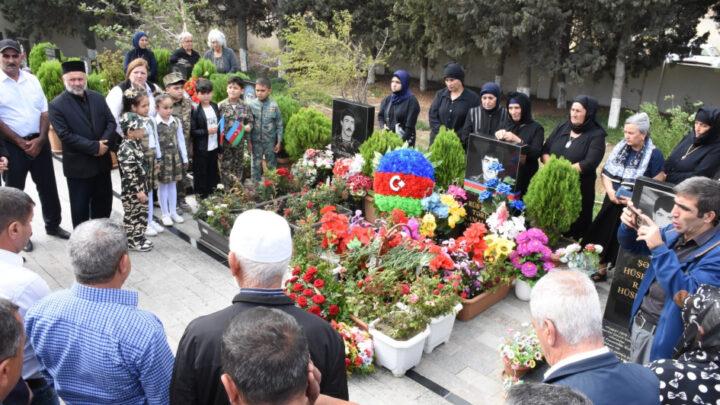 Birinci Qarabağ müharibəsi şəhidinin anım mərasimi keçirilib