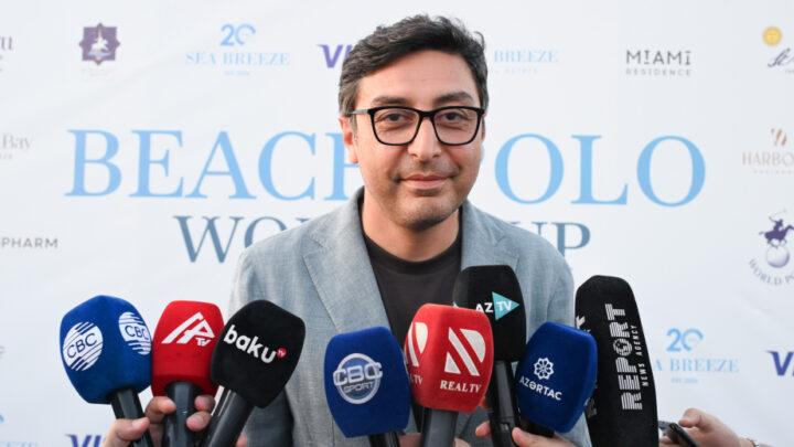 Nazir: Çimərlik polosu üzrə beynəlxalq yarış ölkəmizdə çox uğurla təşkil olundu