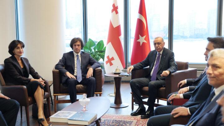 Gürcüstan və Türkiyə liderləri Nyu-Yorkda görüşüblər