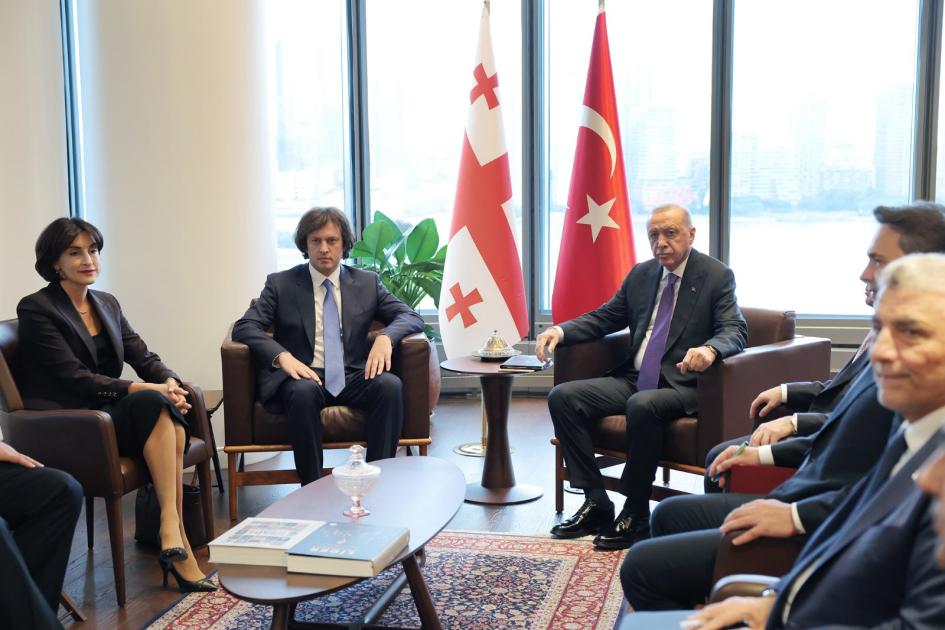 Gürcüstan və Türkiyə liderləri Nyu-Yorkda görüşüblər