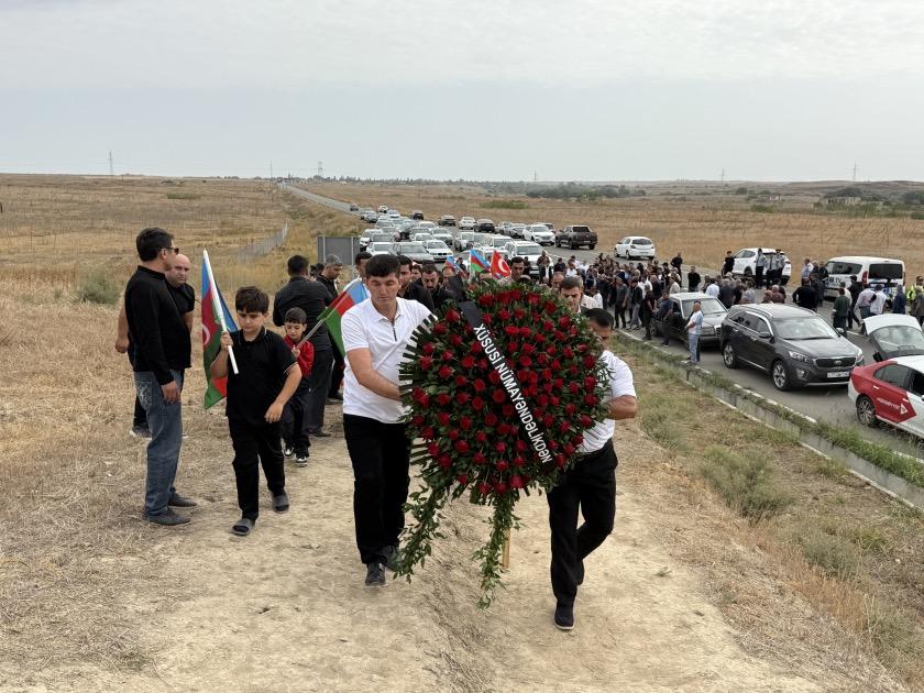 Zəfər yürüşünün başladığı məkanda şəhidlərin xatirəsi anılıb 