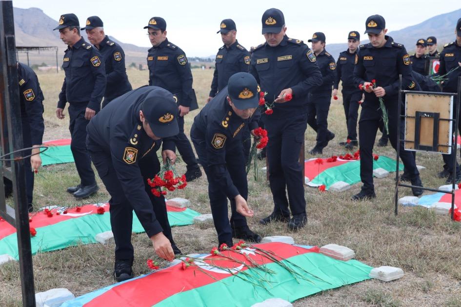 Xocalıda Şəhidlər xiyabanı ziyarət olunub 