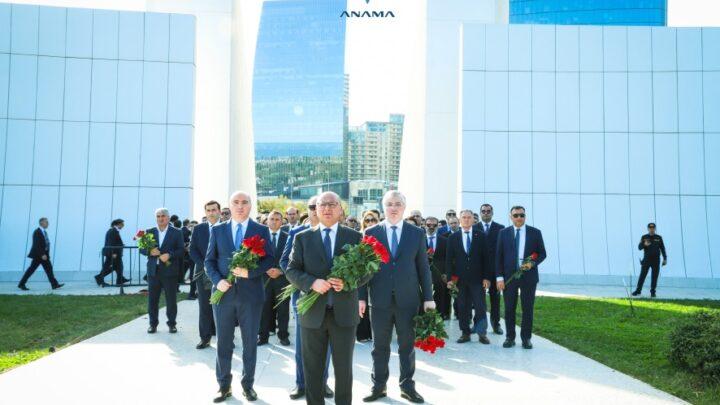 ANAMA rəhbərliyi Zəfər parkını ziyarət edib 