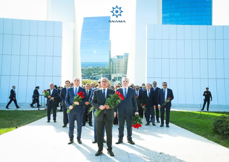 ANAMA rəhbərliyi Zəfər parkını ziyarət edib 