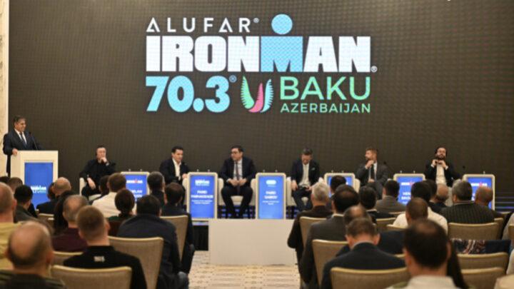 Bakıda “IRONMAN 70.3” triatlon yarışı çərçivəsində tədbirlərə start verilib