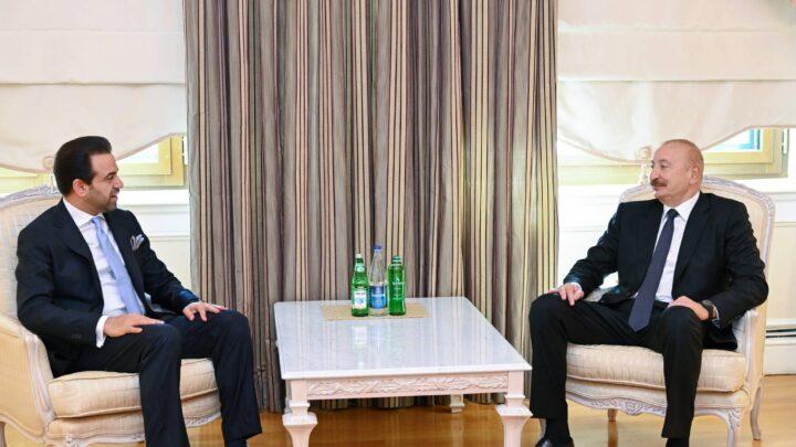 İlham Əliyev Müsəlman Ağsaqqalları Şurasının baş katibini qəbul edib