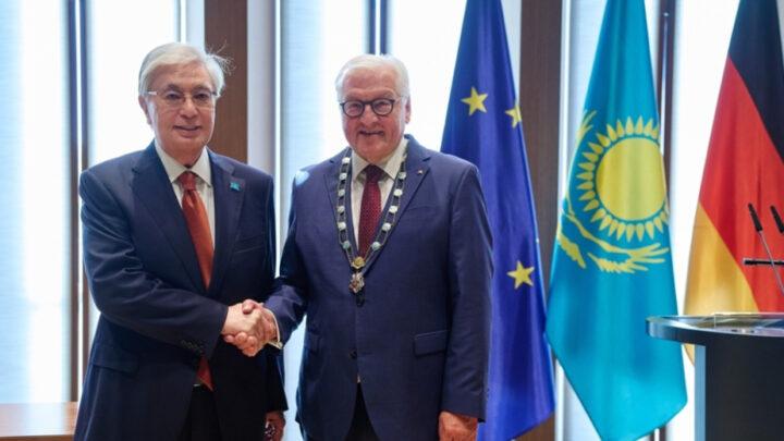 Qazaxıstan Prezidenti Almaniyaya səfər edib