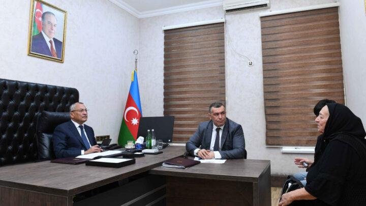 Dövlət Komitəsində vətəndaşların müraciətləri dinlənilib