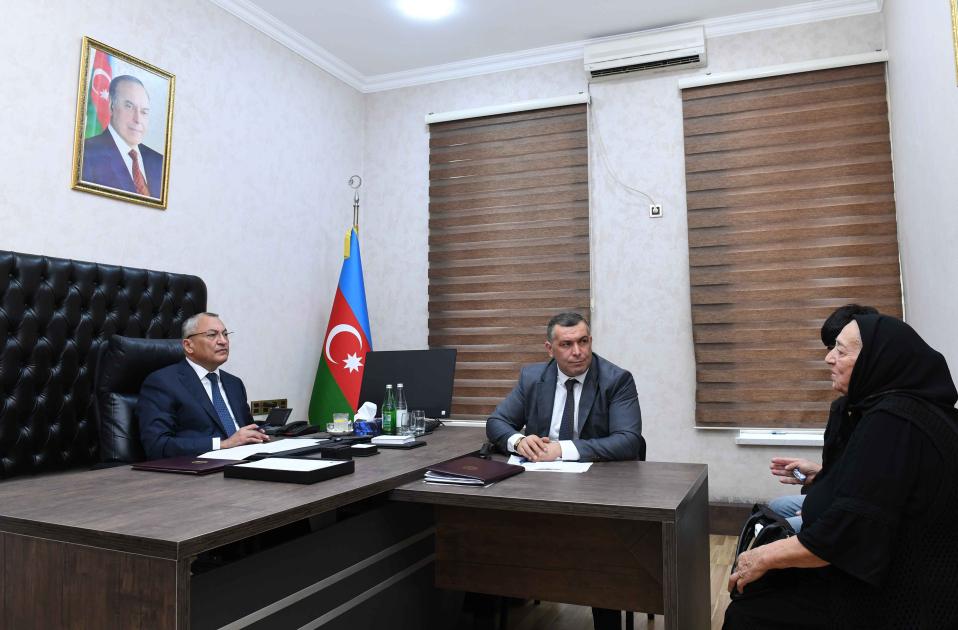 Dövlət Komitəsində vətəndaşların müraciətləri dinlənilib