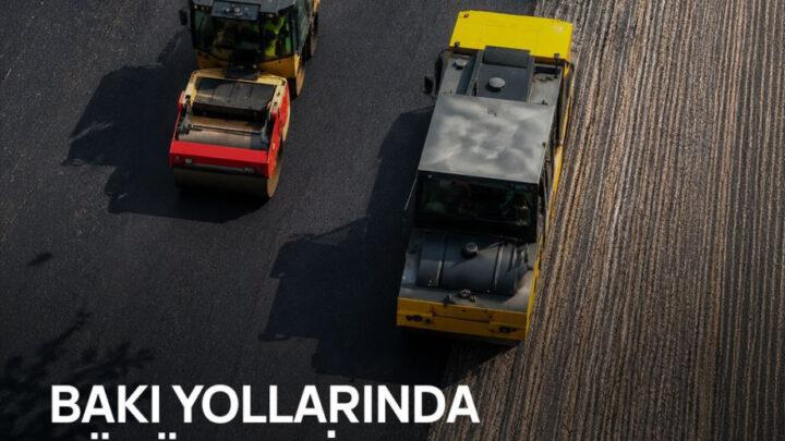 Bakıda təmir işləri aparılan küçələrin sayı açıqlanıb