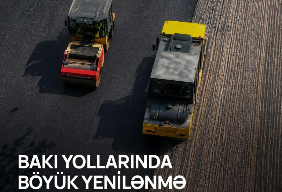 Bakıda təmir işləri aparılan küçələrin sayı açıqlanıb