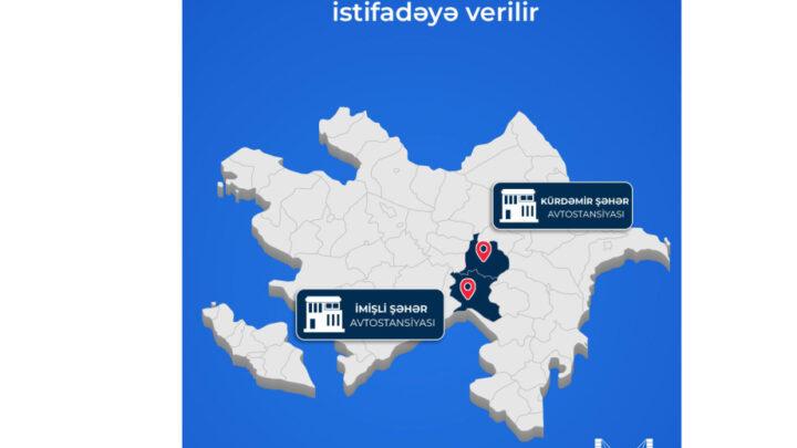 Kürdəmir və İmişlidə yeni avtovağzal xidməti təşkil ediləcək