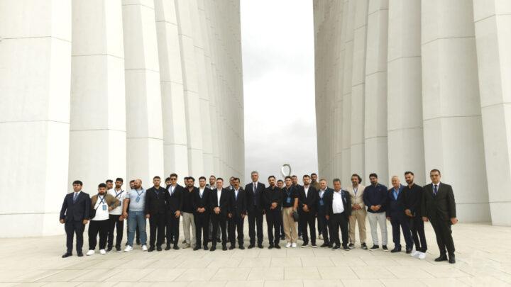 Türkiyə, Gürcüstan və İraqdan olan din xadimləri Bibiheybət məscidini və Zəfər abidəsini ziyarət ediblər