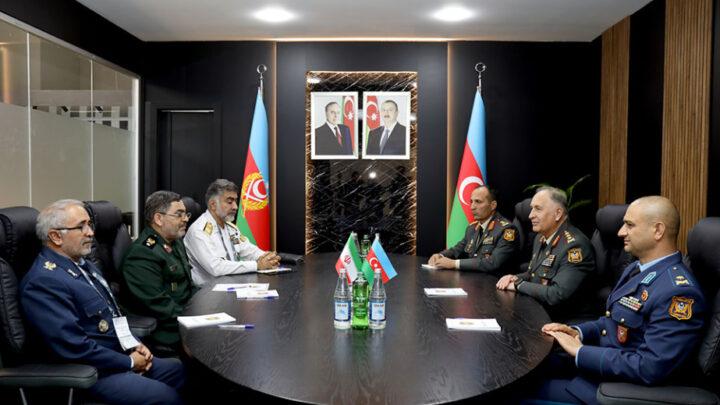 Azərbaycan Ordusunun Baş Qərargah rəisi İran hərbi nümayəndə heyəti ilə görüşüb