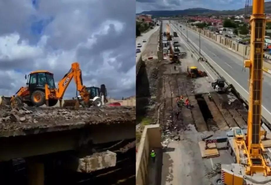 Qobustanda daha bir körpünün inşası başa çatıb 