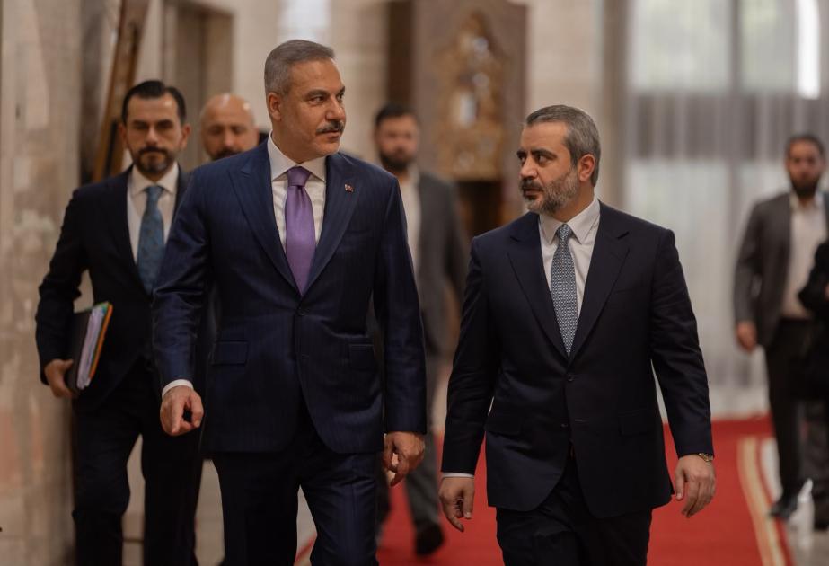Türkiyənin xarici işlər naziri Suriyaya səfərə gedib 