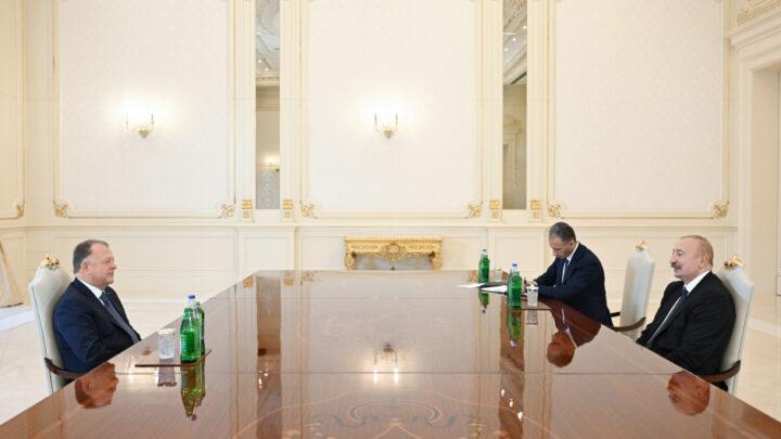 Prezident İlham Əliyev Beynəlxalq Cüdo Federasiyasının prezidentini qəbul edib