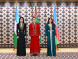 Aşqabadda Leyla Əliyevanın, Oğulcahan Atabayevanın və Saida Mirziyoyevanın üçtərəfli görüşü olub