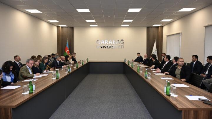 Avropa İttifaqı Şurasının üzvləri Xankəndidə olublar
