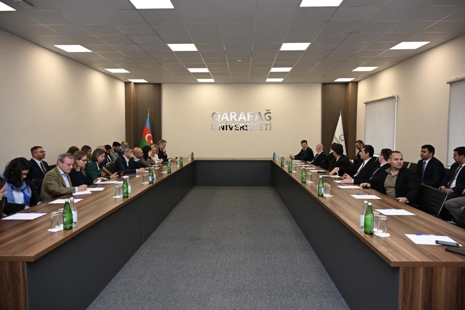 Avropa İttifaqı Şurasının üzvləri Xankəndidə olublar