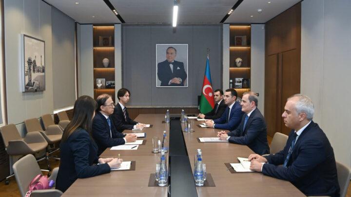 Azərbaycan-Yaponiya münasibətlərinin mövcud vəziyyəti və inkişaf perspektivləri müzakirə olunub