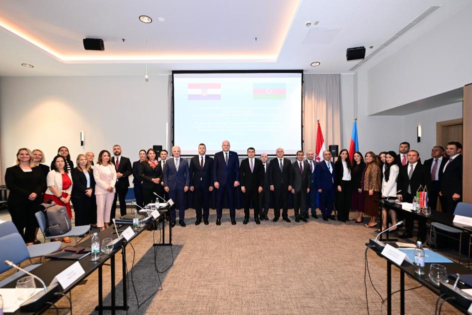 Azərbaycan və Xorvatiya arasında iqtisadi əməkdaşlığın təşviqi üzrə Birgə Komissiyanın 4-cü iclası olub