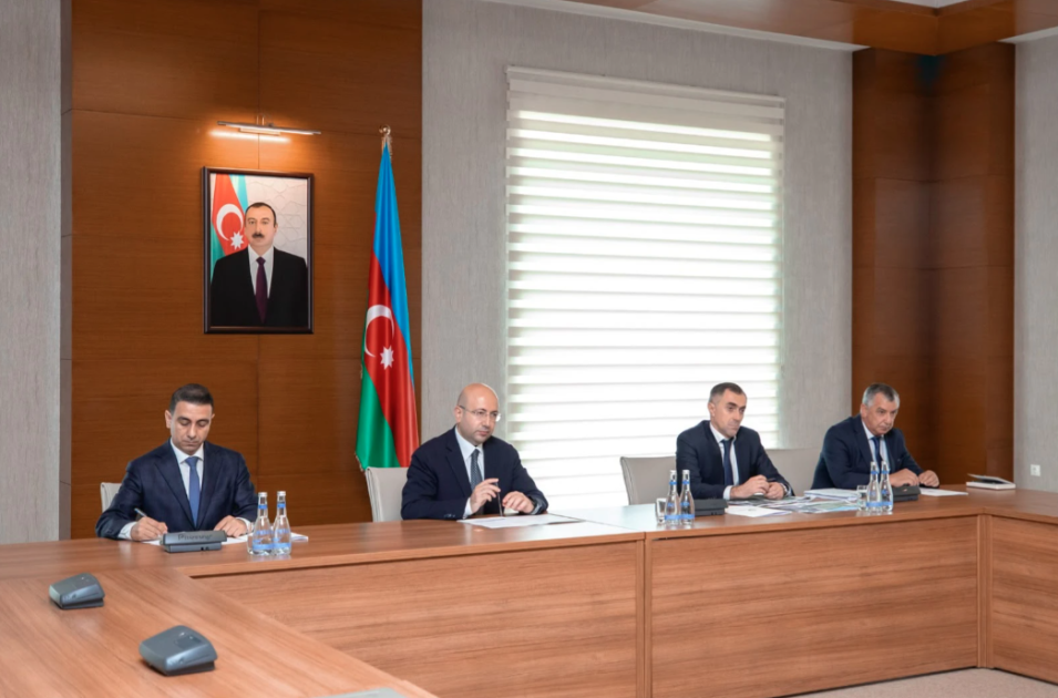 Dövlət Şəhərsalma və Arxitektura Komitəsinin sədri Ağdaşda vətəndaşların müraciətini dinləyib