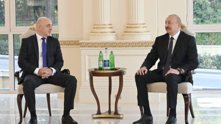 Prezident İlham Əliyev Gürcüstanın ölkəmizdə yeni təyin olunmuş səfirini qəbul edib