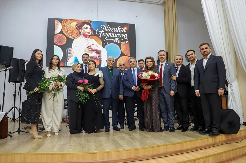 ADU-da Xalq artisti Nəzakət Teymurovanın konserti keçirildi 