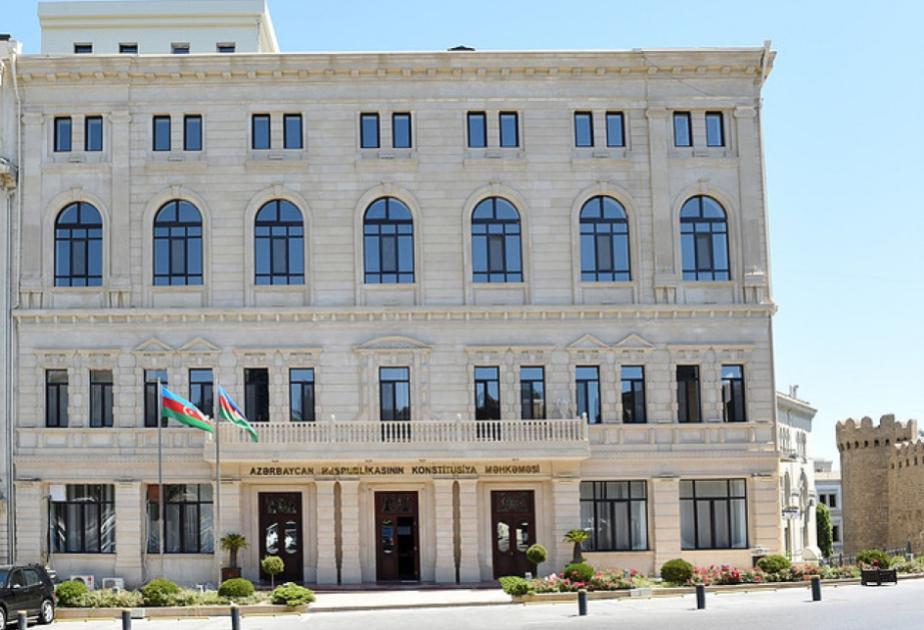 Konstitusiya Məhkəməsi Plenumunun iclasında ombudsmanın sorğusu əsasında qərar qəbul olunub