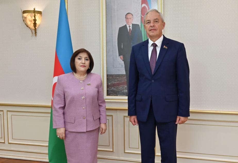 Sahibə Qafarova və İqor Sergeyenko parlamentlərarası əlaqələri müzakirə ediblər