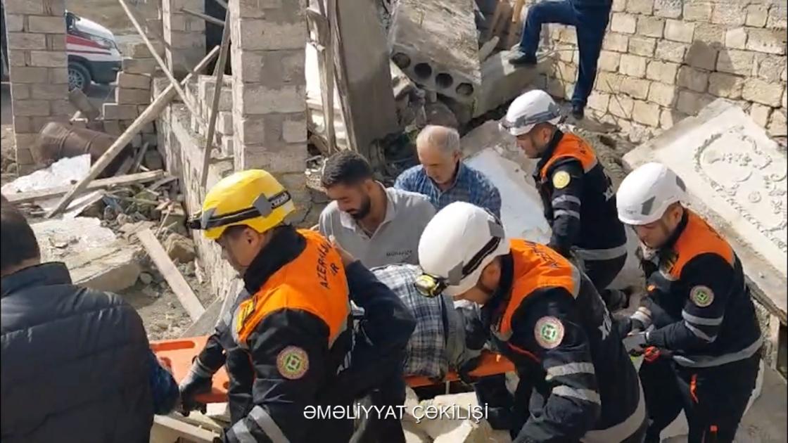 Bahar qəsəbəsində fərdi yaşayış evində uçqun baş verib, bir nəfər ölüb