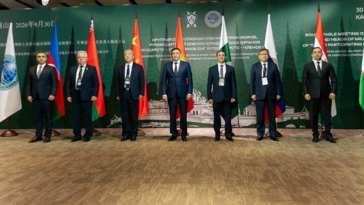 Azərbaycan Respublikasının Hərbi prokuroru Müstəqil Dövlətlər Birliyi və Şanxay Əməkdaşlıq Təşkilatına üzv ölkələrin hərbi prokurorlarının dəyirmi masasında iştirak edib