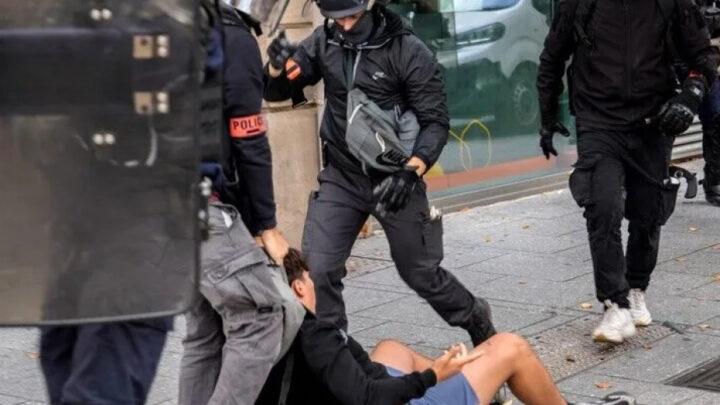 Fransada lisey şagirdi polis tərəfindən açılan atəşdən sonra bir gözünü itirib
