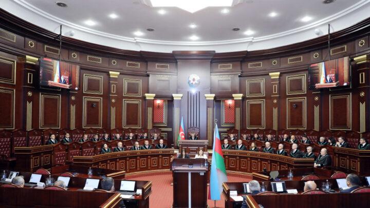 Yeni təyin olunmuş hakimlər Ali Məhkəmədə and içiblər