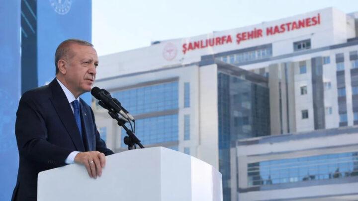 Türkiyə Prezidenti Şanlıurfadakı Azərbaycan bulvarında yeni yol qovşağının açılışını edib