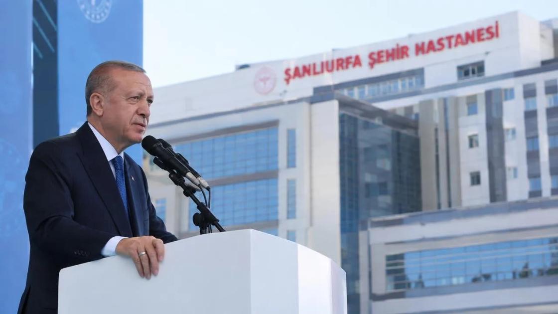 Türkiyə Prezidenti Şanlıurfadakı Azərbaycan bulvarında yeni yol qovşağının açılışını edib