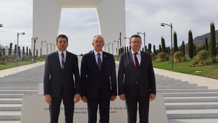 Belarus Milli Assambleyasının Nümayəndələr Palatasının sədri Xankəndiyə səfər edib