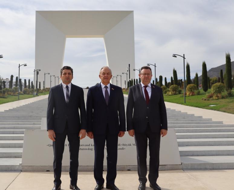 Belarus Milli Assambleyasının Nümayəndələr Palatasının sədri Xankəndiyə səfər edib